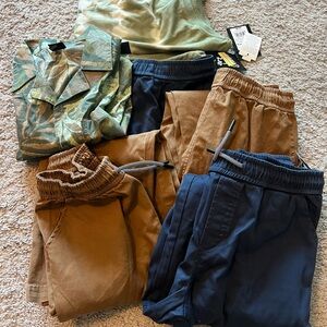 Assorted boys Pants and Shirt bundle